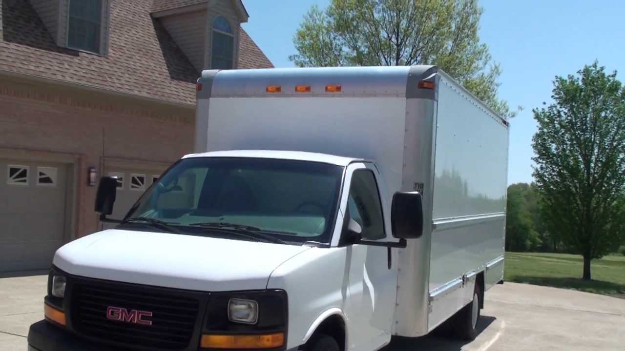 HD VIDEO 2008 GMC SAVANA G3500 16 FT BOX VAN FOR SALE SEE WWW.SUNSETMILAN.COM