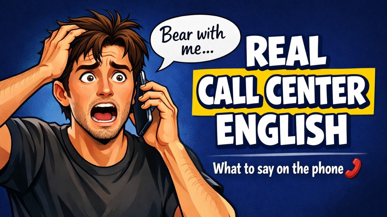 Real Call Center English: Phrases, Roleplay & Vocabulary You Actually Need | Real World English