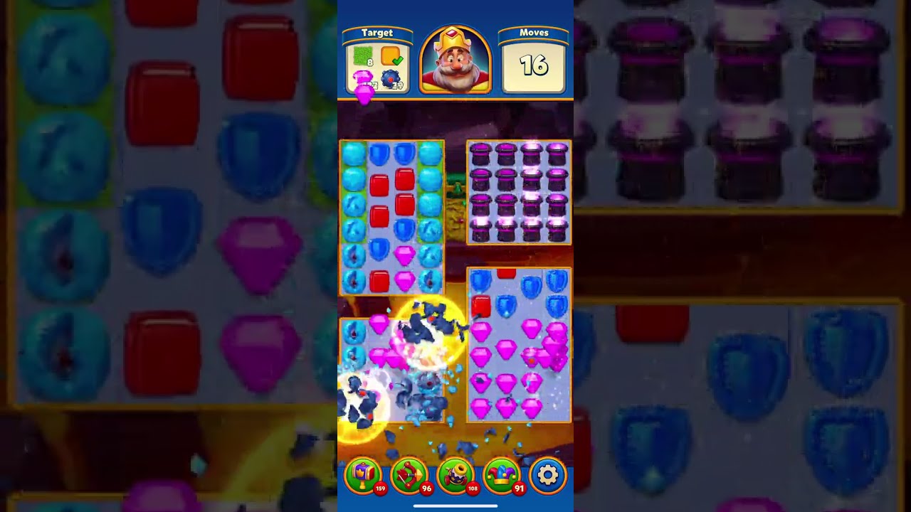 Royal Match Gameplay Level 8497-8515