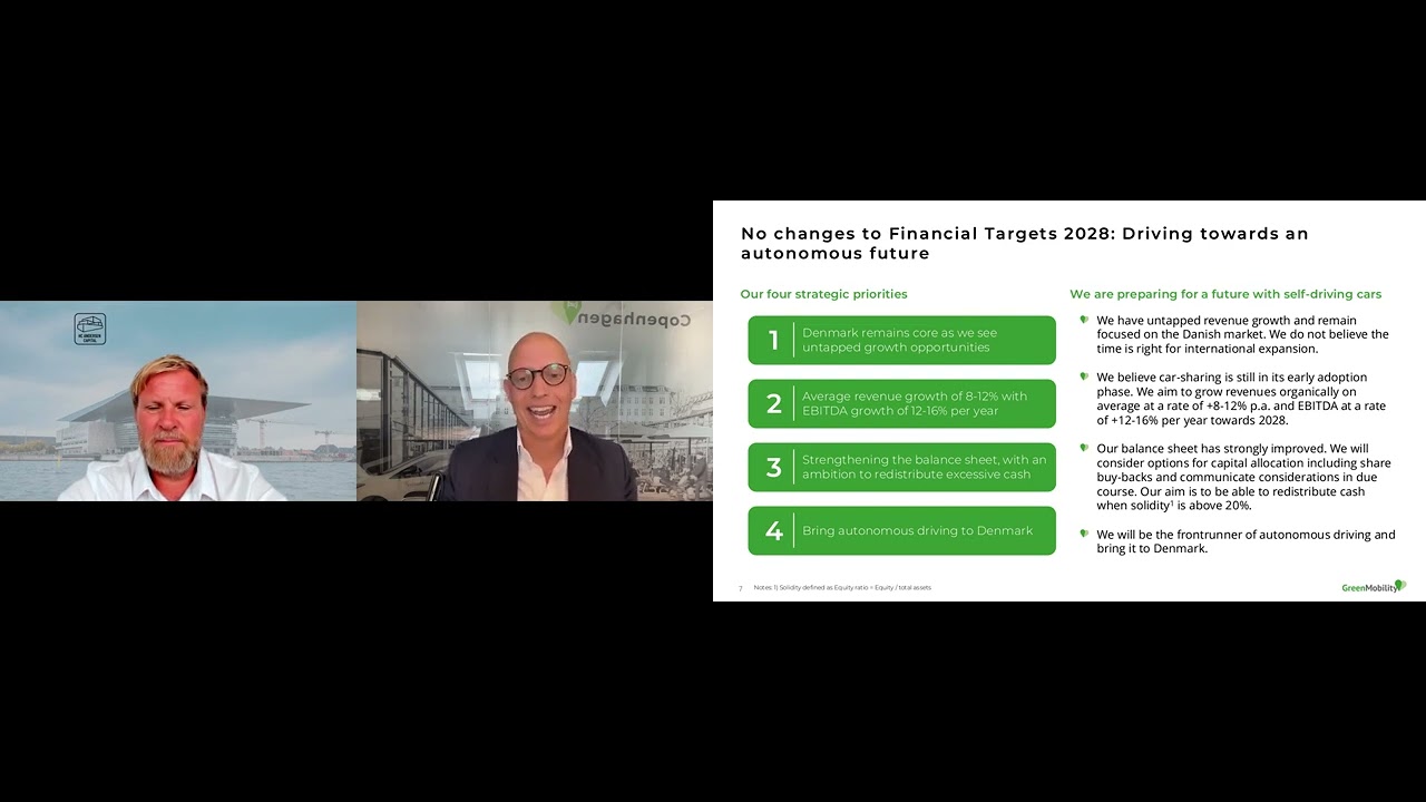 GreenMobility Presentation of H1 report