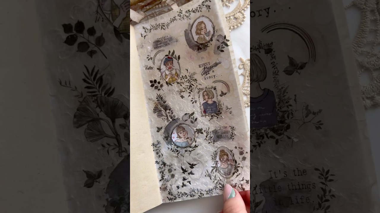 AESTHETIC ASMR CREATIVE JOURNALING PART 47 🤍 