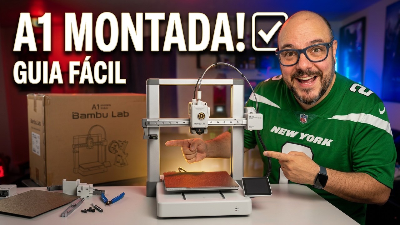 Guia Completo: Montagem da Bambu Lab A1 3D Printer
