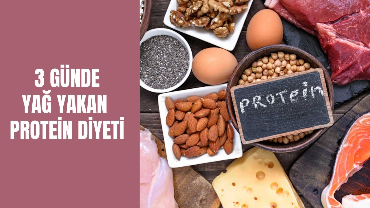3 G&uuml;nde Yağlarınızı Mum Gibi Eriten Protein Diyeti ile A&ccedil; Kalmadan Yağ Yakın!