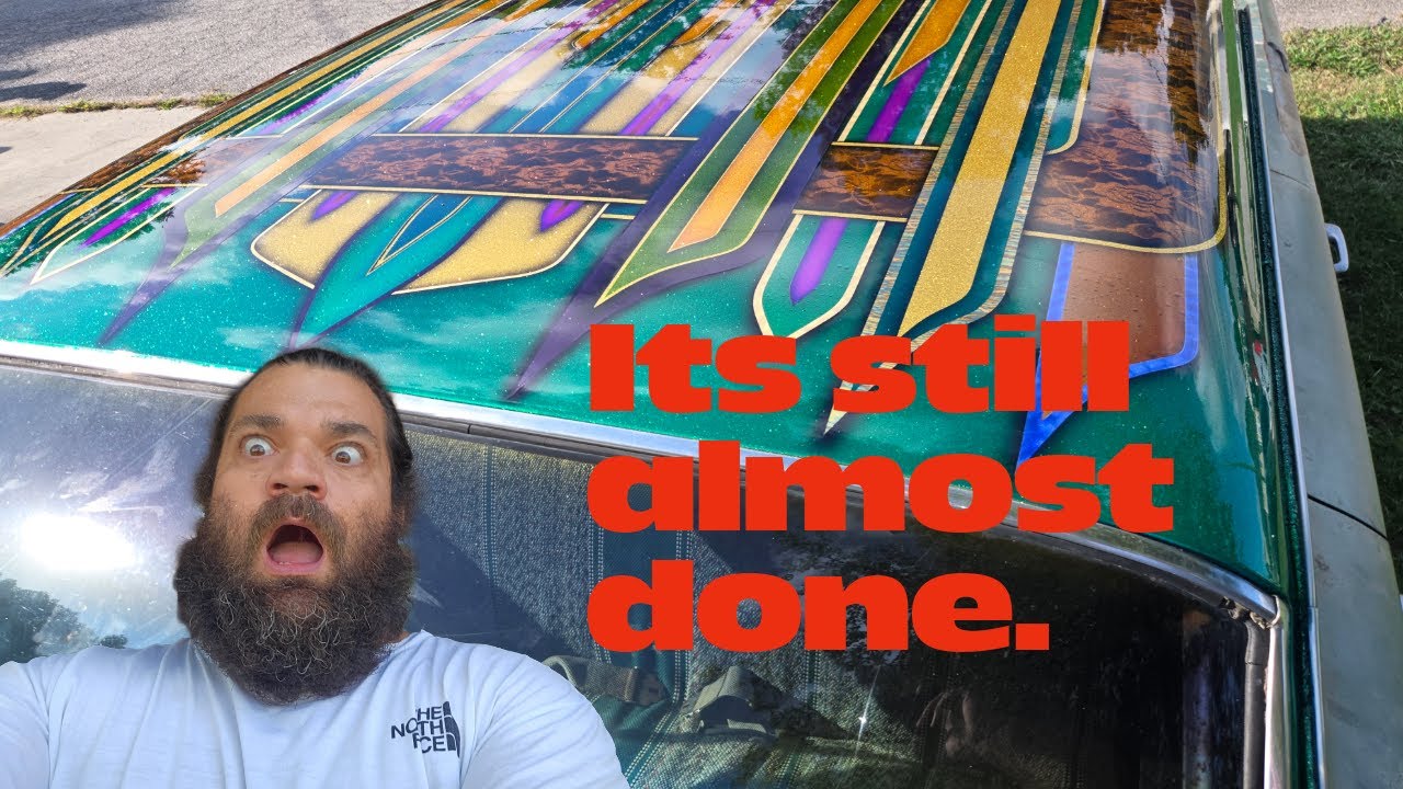 Still painting and its still almost done.