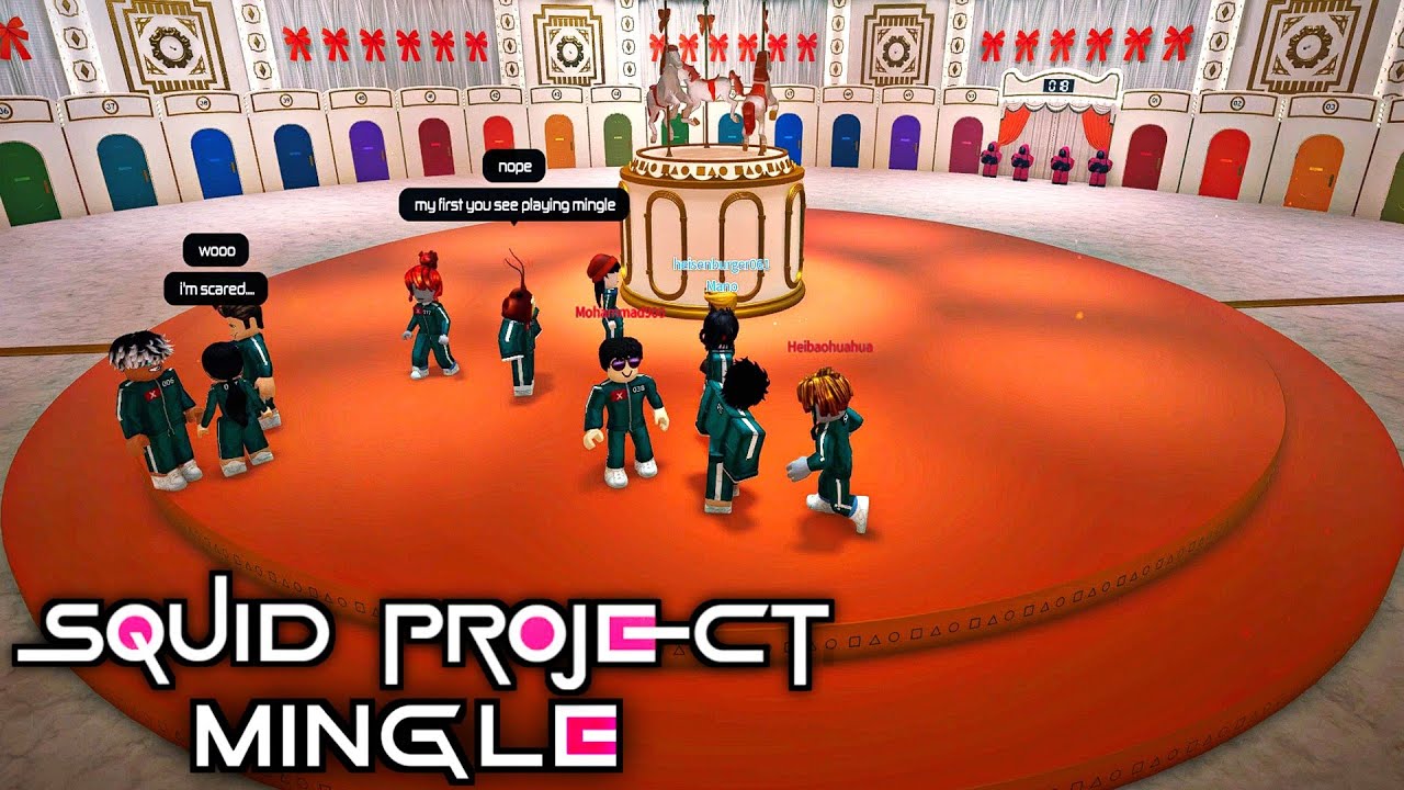 🦑 SQUID PROJECT - 🎠MINGLE (Full Walkthrough) - Roblox