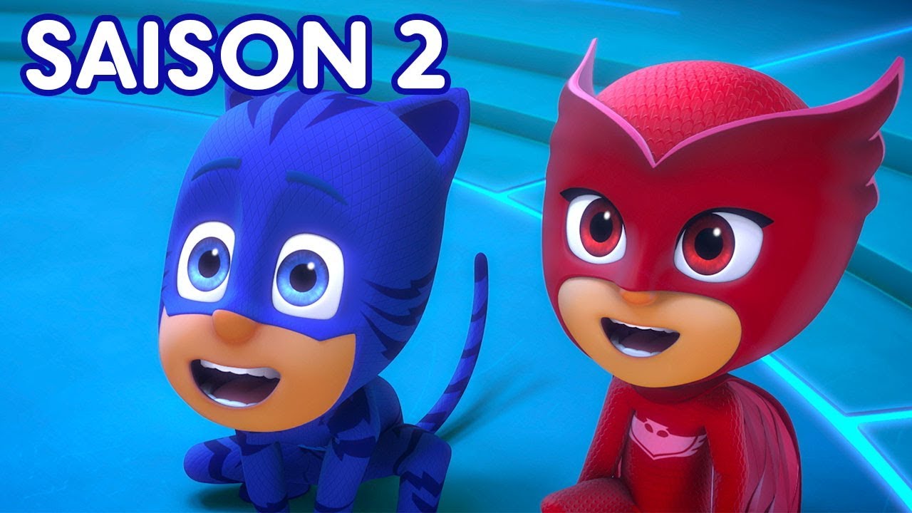 Pyjamasque Fran&ccedil;ais Saison 2 &Eacute;pisode 5 Gluglu et le Rayon B&eacute;b&eacute;ficateur! 🌟Dessin Anim&eacute;