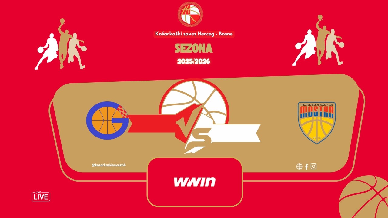 🔴 UŽIVO: KK Grude vs HKK Mostar | KSHB | Kolo 11 | 01.03.2026 | 18:00