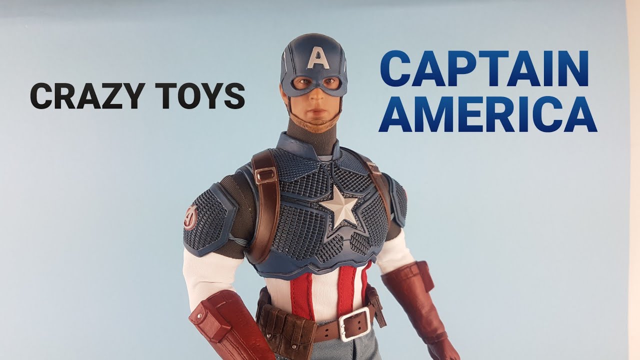 crazy toys captain America 1:6 clone action figure