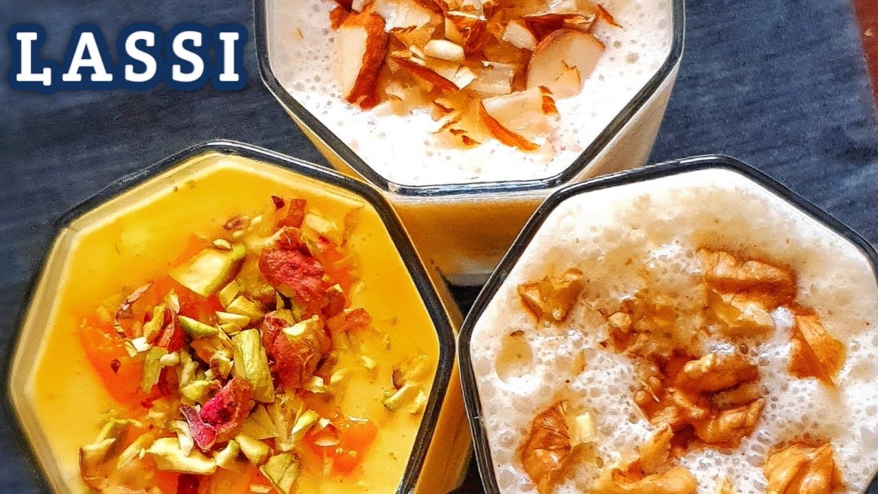 Fruit Lassi | Mango Lassi | Apple Lassi | Banana Lassi | Summer Drink | Punjabi Lassi | FOOD DOOD