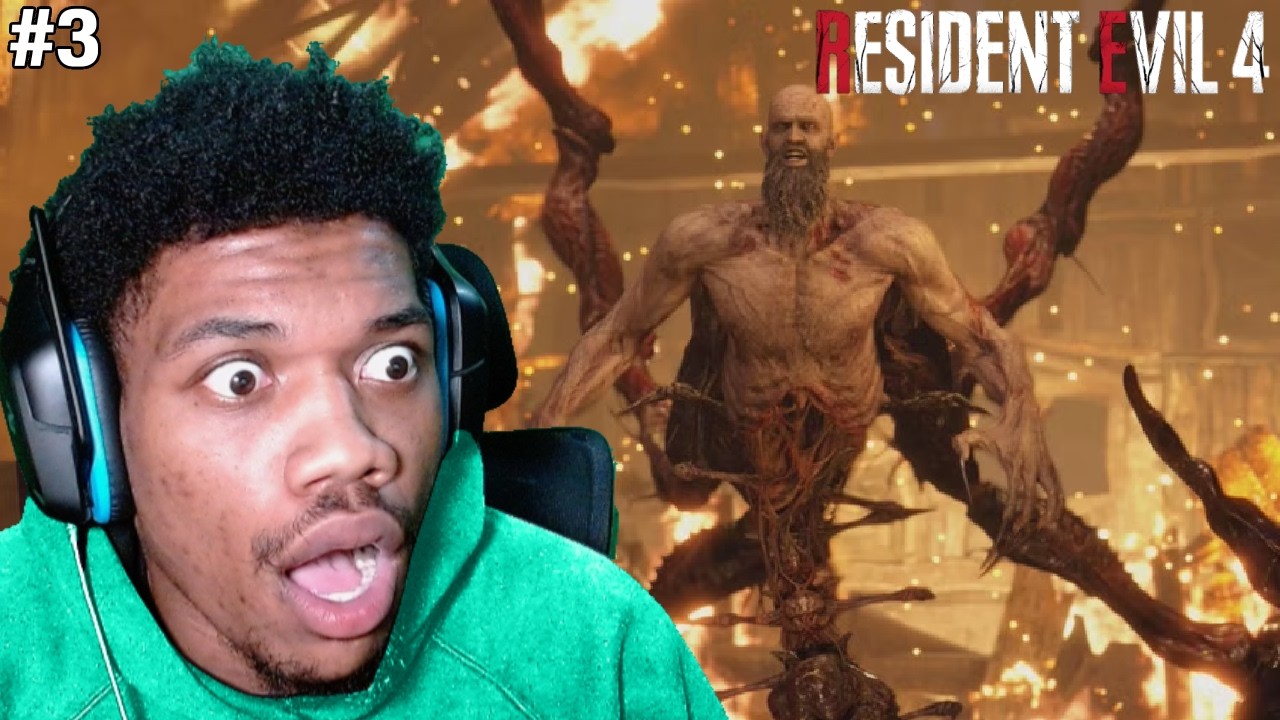 ASHLEY IS SO USELESS!! l Resident Evil 4 (Hardcore Mode)
