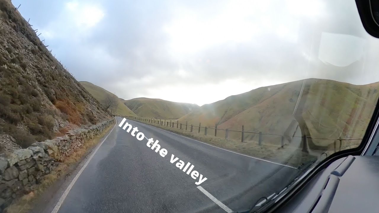The ever changing scenery along the A702 in South Lanarkshire