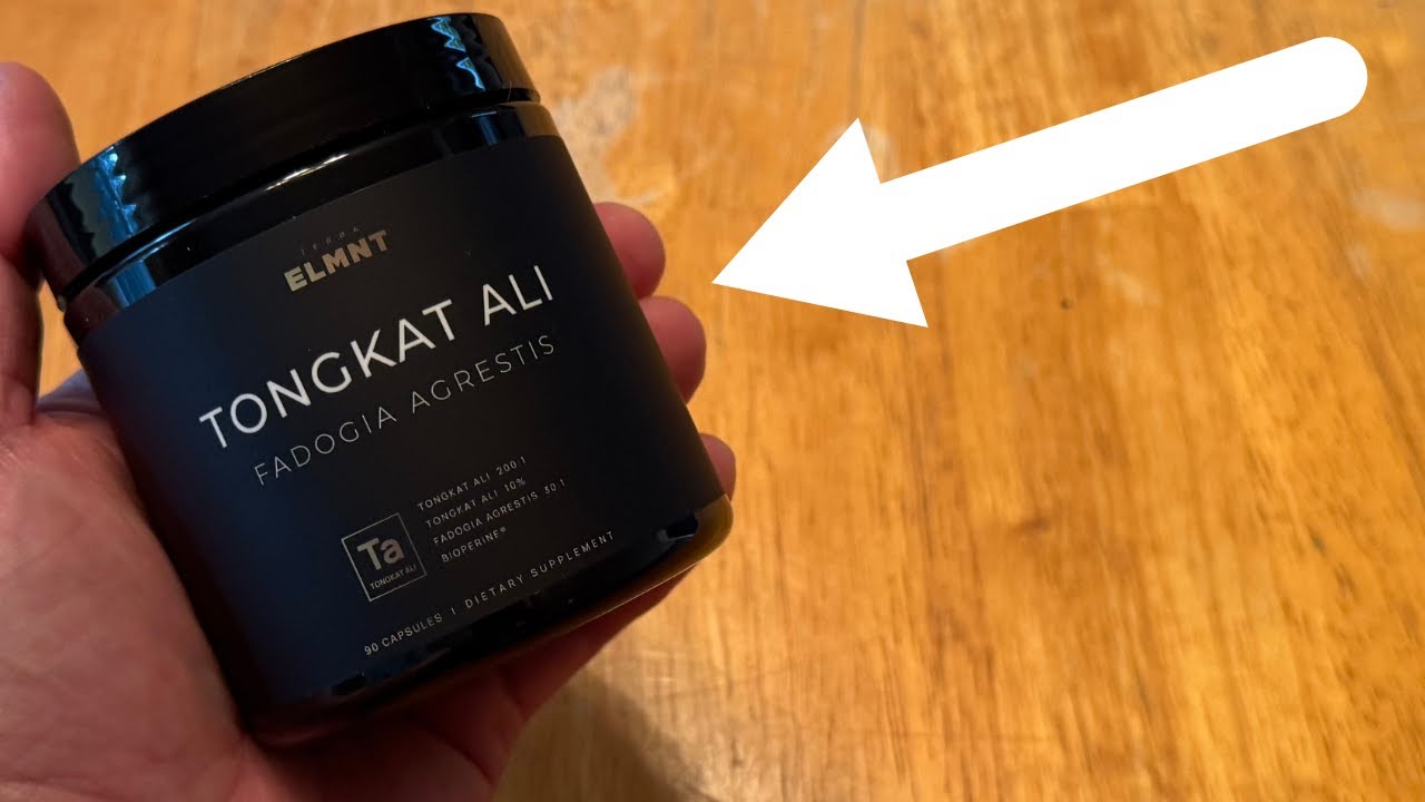 200x Strength #TongkatAli for Men w. 30x #FadogiaAgrestis Extract Supplement - Muscle Growth Support