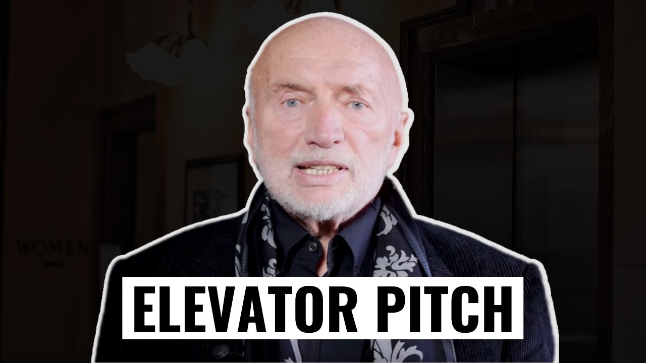 Das ist der ELEVATOR PITCH!