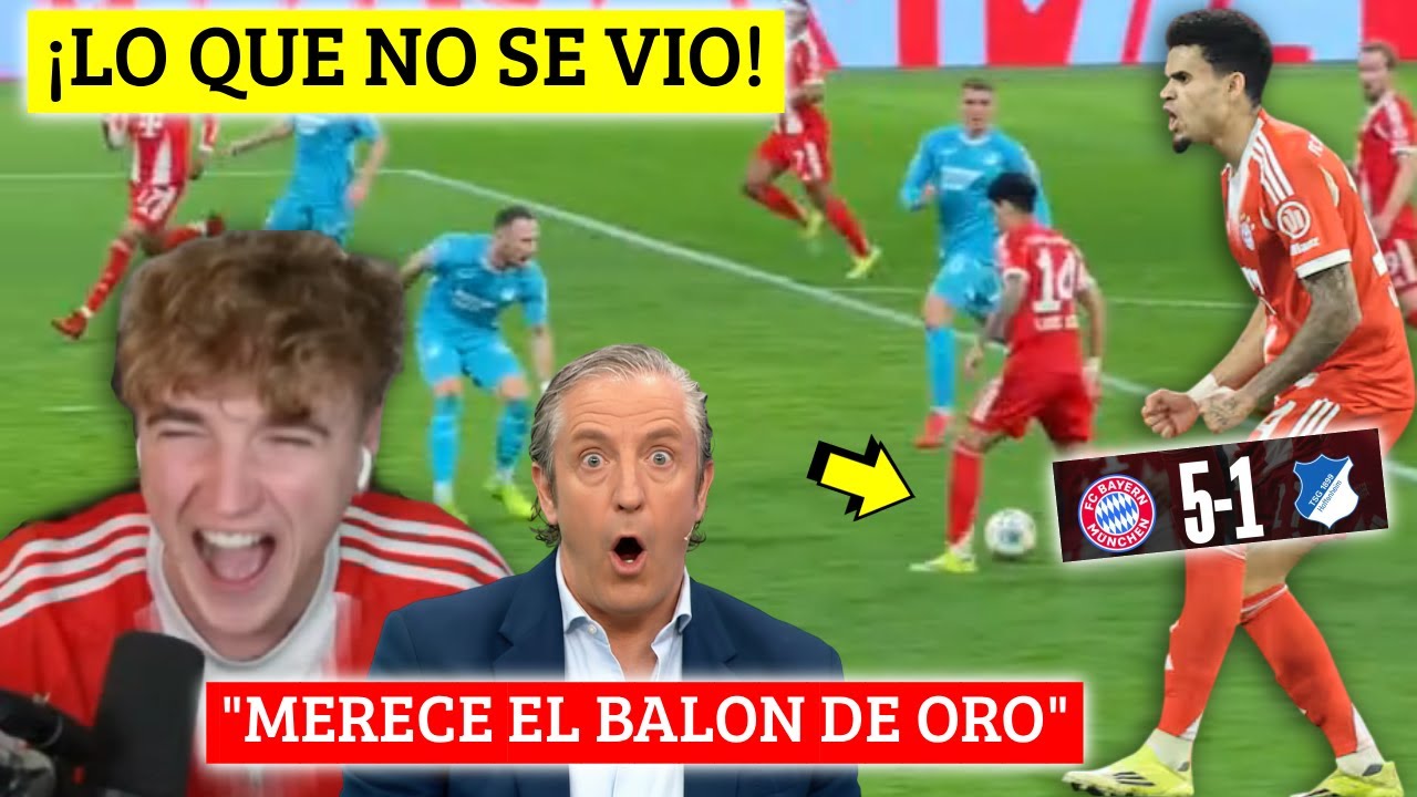 🔥¡ESTO NO LO VISTE! ASÍ REACCIONARON Hinchas ALEMANES a TRIPLETE de LUIS DIAZ😱¡EL MUNDO en SHOCK!