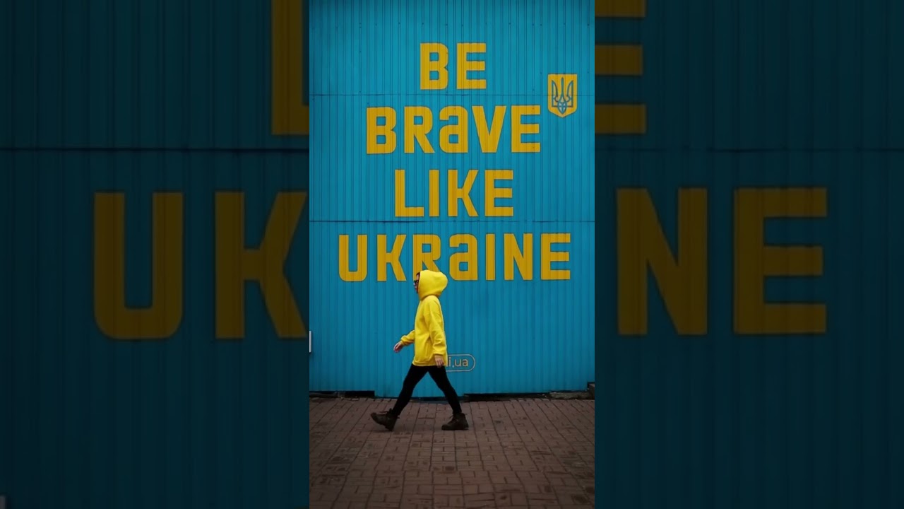 Be brave like Ukraine💙💛 #ukraine #warinukraine #warzone #україна #війна #standwithukrine