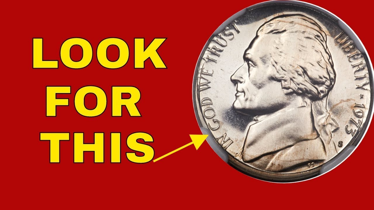 Rare nickel worth money in your change! Check all 1973 Jefferson nickles!