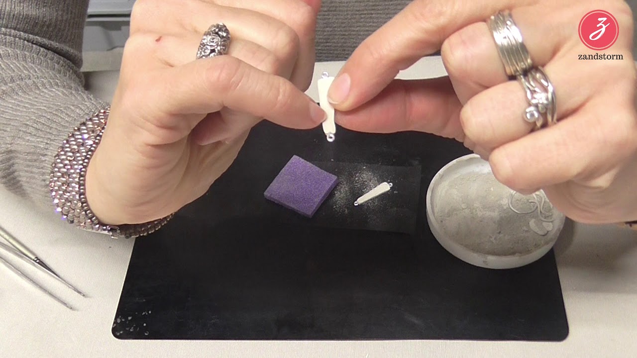 ZandstormTV - Art Clay Silver E02   oorbellen