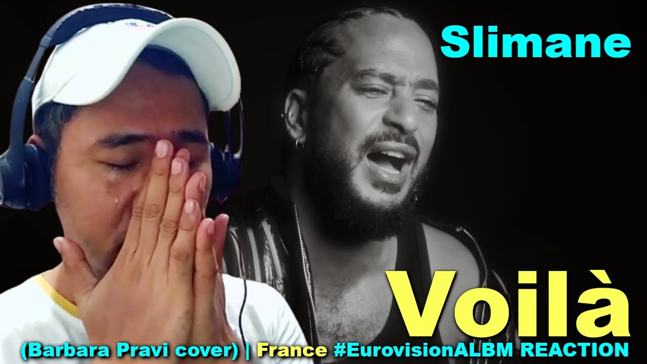 Slimane - Voilà (Barbara Pravi cover) | France 🇫🇷 | #EurovisionALBM REACTION