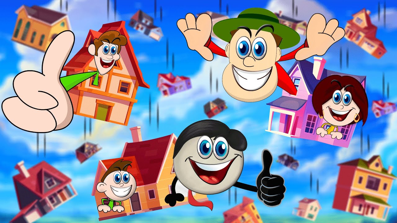 What if it Rained Houses? + more videos | #aumsum #kids #children #cartoon #whatif