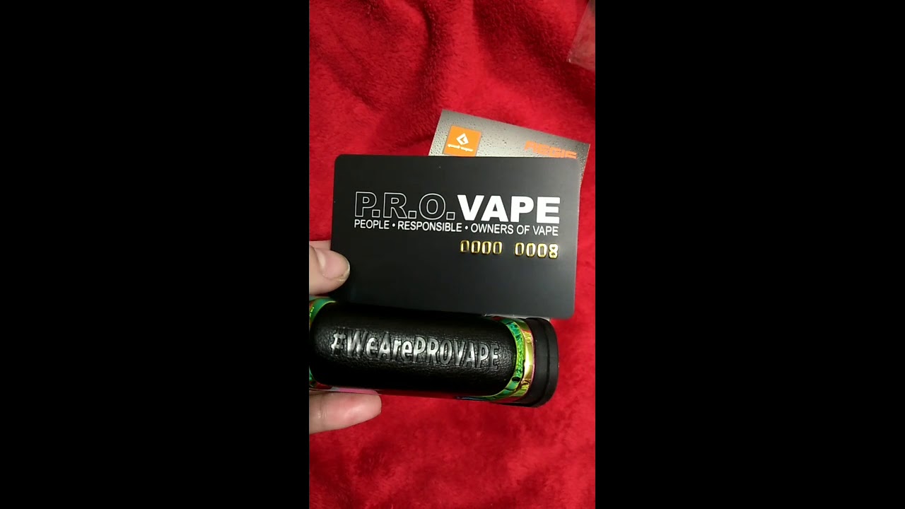 legend #weareprovape edition unboxing