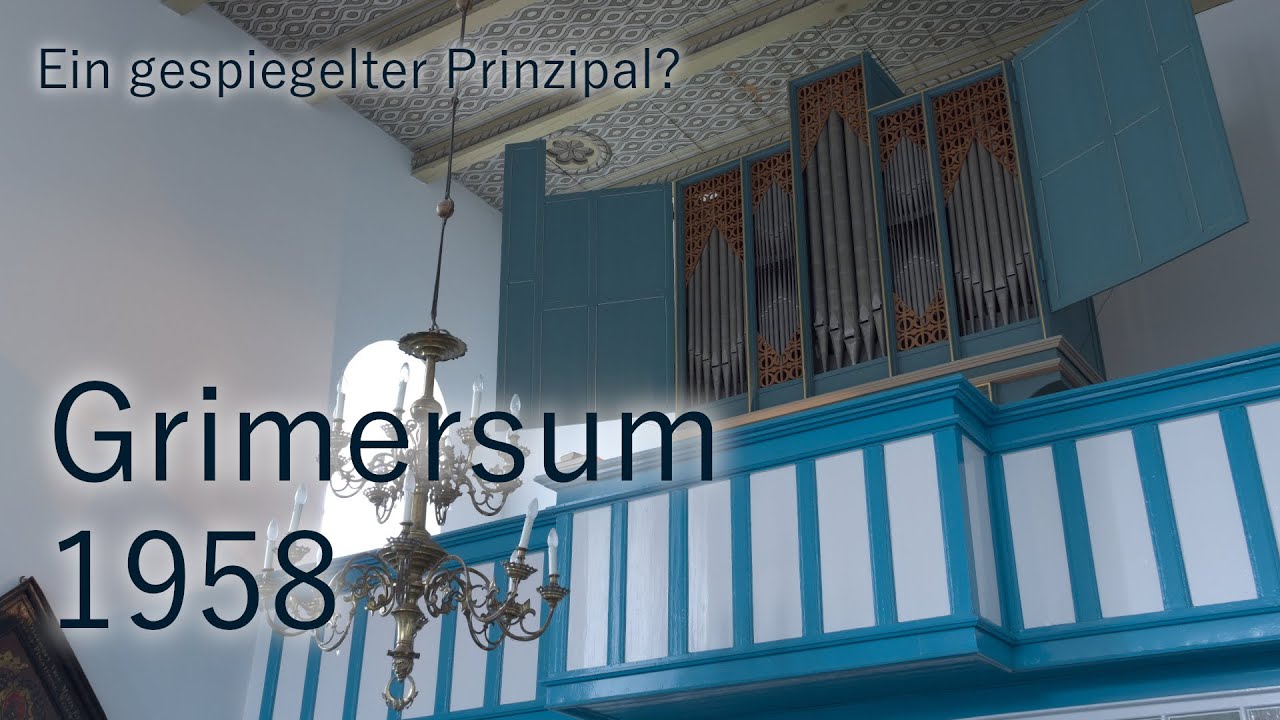 Die Ahrend-Orgel in Grimersum/Ostfriesland | Praeludium in F (Sweelinck) | Toccata in C (Pachelbel)