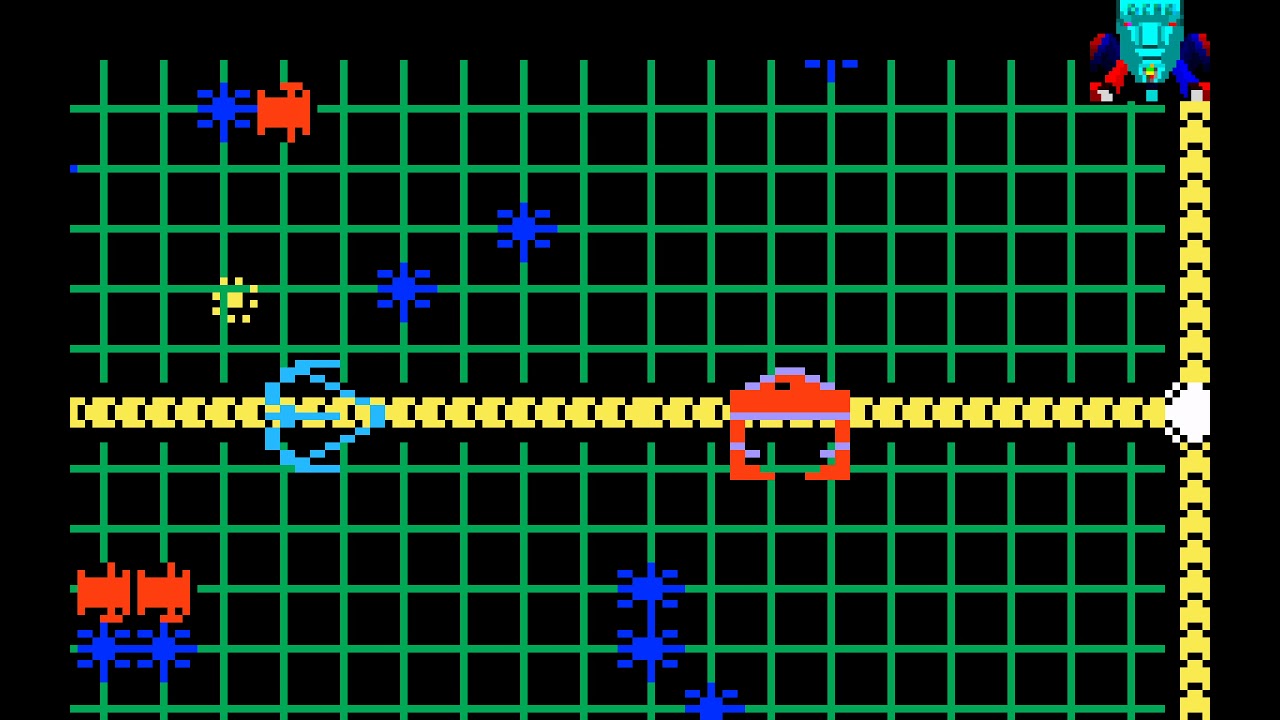 Intellivision Game - Tron: Solar Sailer (1982 Matel Electronics/Disney) (w/Intellivoice support)