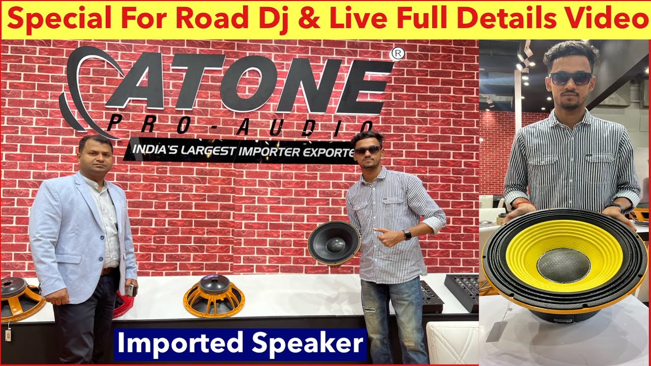 Palm Expo Mumbai | ATone Speaker & Amplifier Mt1601 | Atone Speaker सामने वाली की बोलता बंद कर दे!