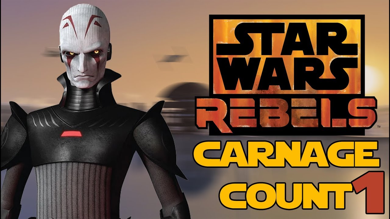 Star Wars Rebels Season 1 Carnage Count