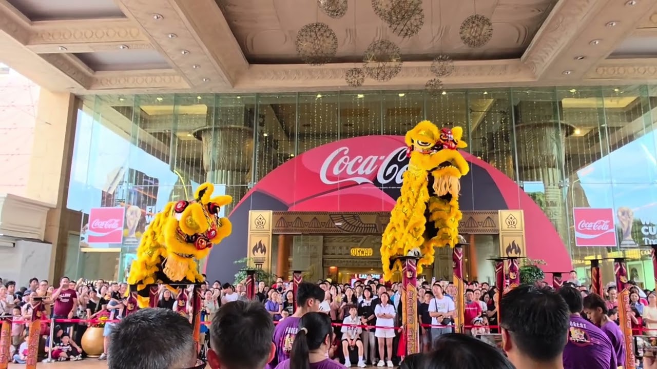 Acrobatic Lion Dance Sunway Pyramid Year 2026