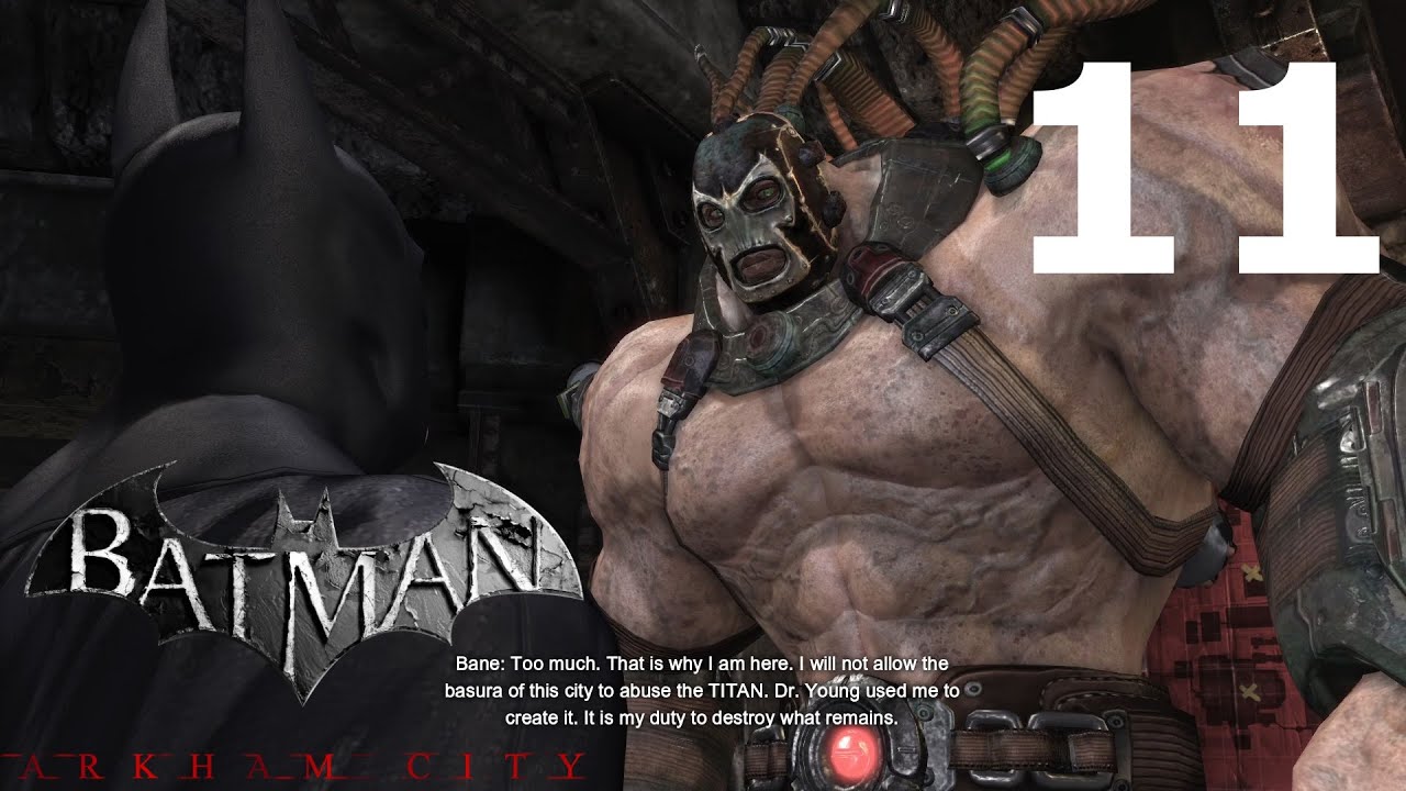 Bane's Titan Containers - Batman Arkham City Gameplay (Part 11)