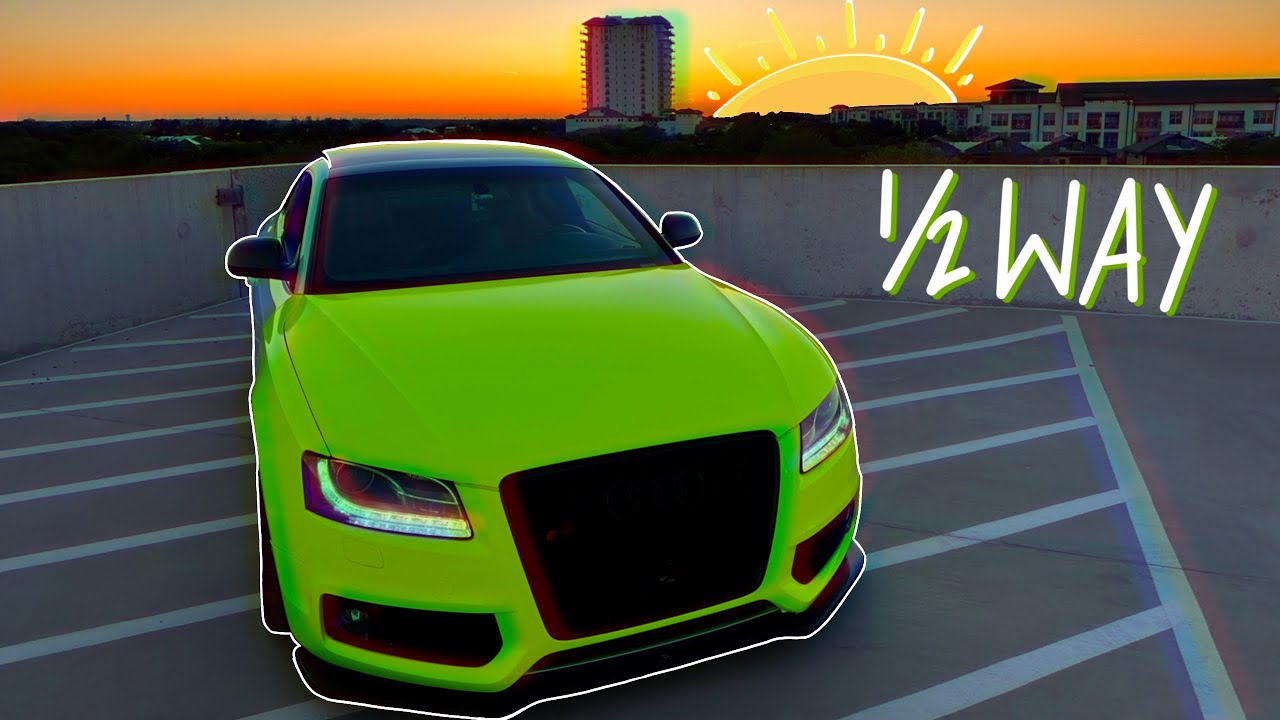 Transforming My Audi S5 with the Most Vibrant Wrap Money Can Buy | Part 1