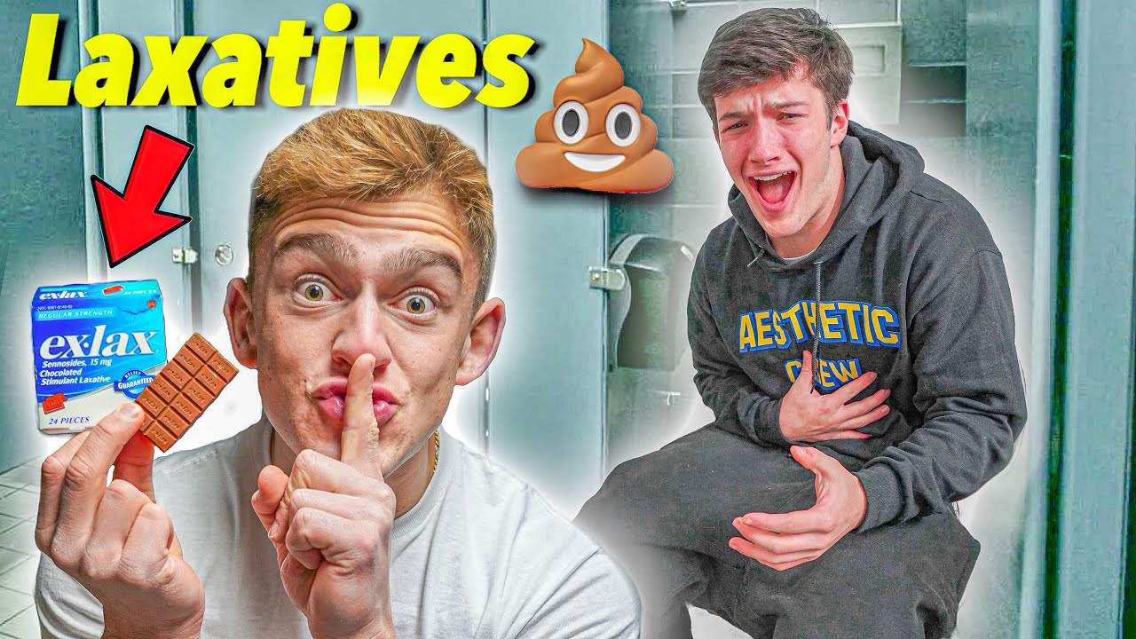 We Took Chocolate Laxatives Before the Gym&hellip;