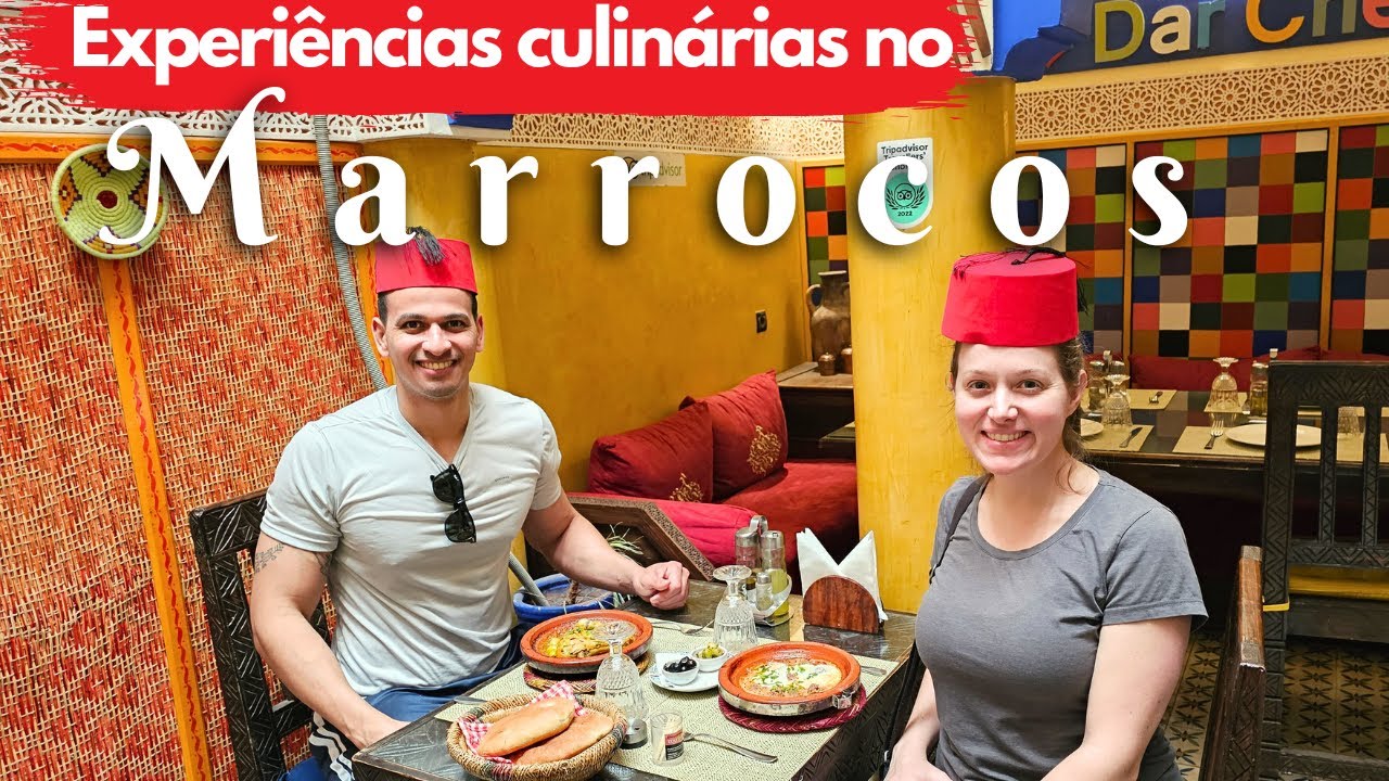 VIAGEM GASTRON&Ocirc;MICA | O que COMER e BEBER no MARROCOS