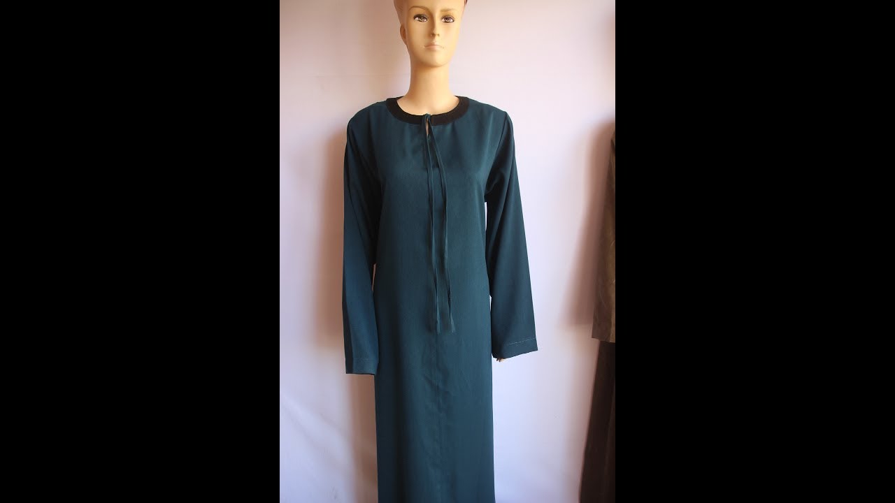 how to make abaya tutorial