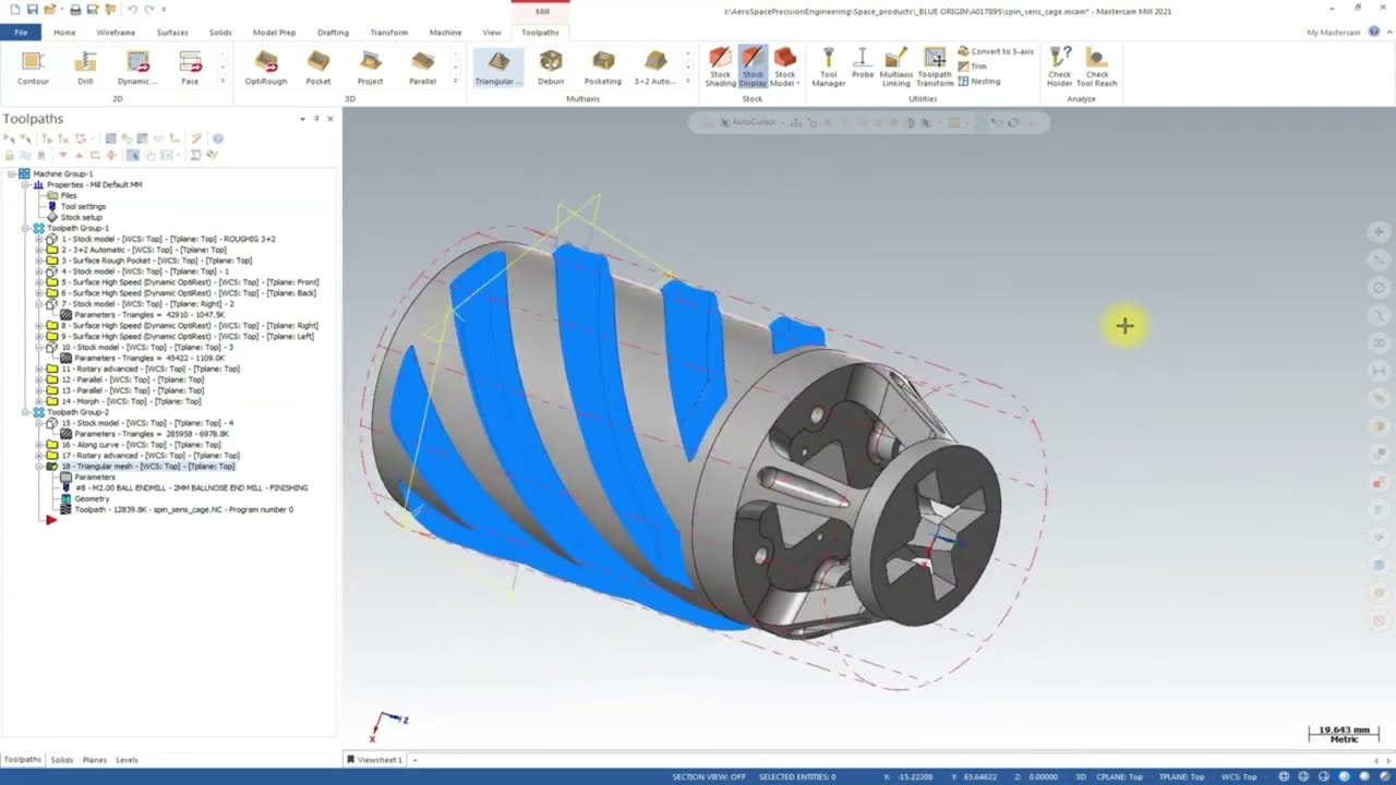 Mastercam 5-Axis Programming Tutorial | CNC Machining Made Simple