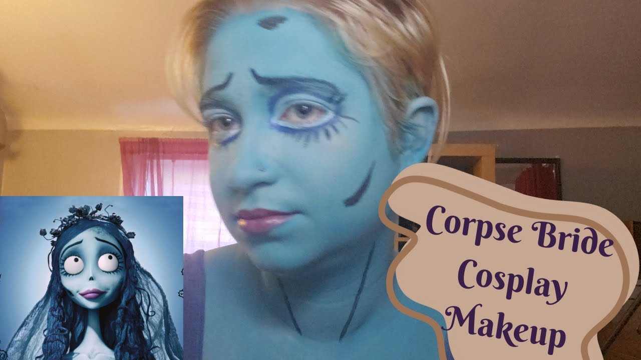 Turning Myself into the Corpse Bride | Cosplay Makeup