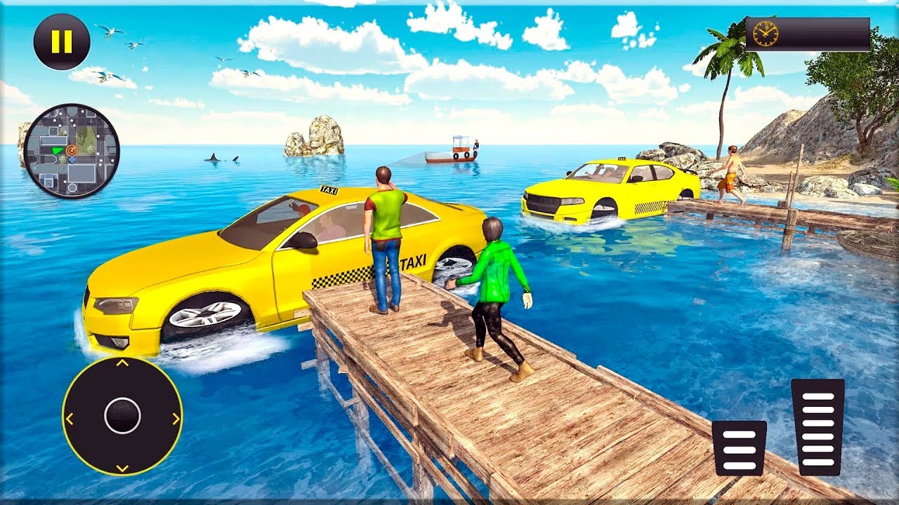 Water Taxi Simulator 2018 - Gameplay Android game - taxi driving game