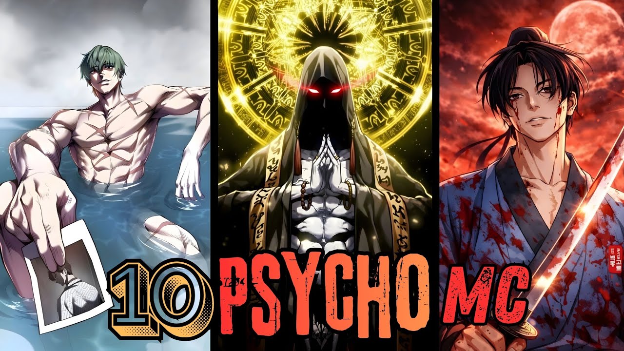 Top 10 Manhwa With a Psycho MC & Ruthless Anti-Hero 2026