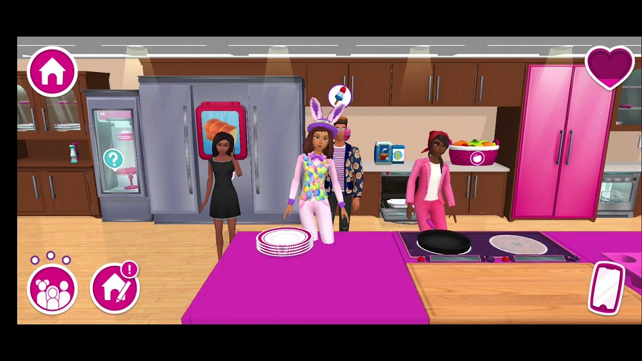 Teresa gave to bake a purple-topped cupcakes | Barbie DreamHouse Adventures