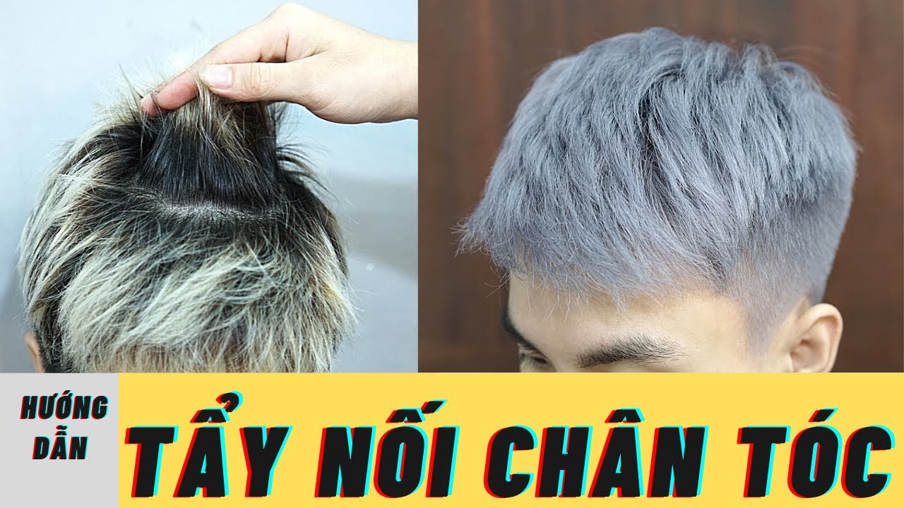 #TAYTOC | CHIA SẺ CÁCH TẨY NỐI CHÂN TÓC an toàn + tóc khỏe đanh dai ....- M.Hùng BarberSharing