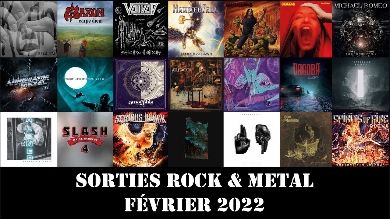 Sorties Albums Rock & Metal F&eacute;vrier 2022
