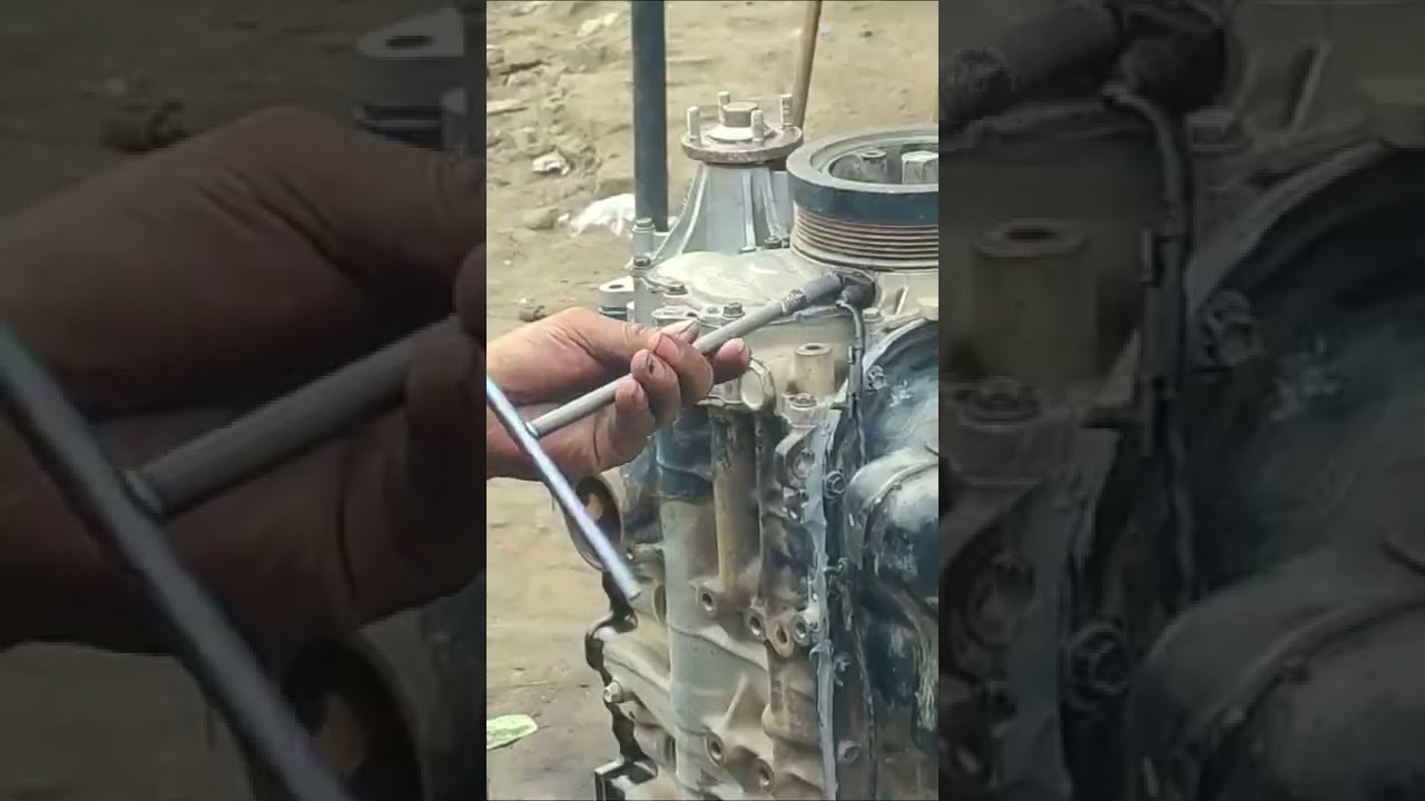 Rebuilding Toyota Hilux 2KD Engine from Scratch. #shorts #2kd #toyotahilux