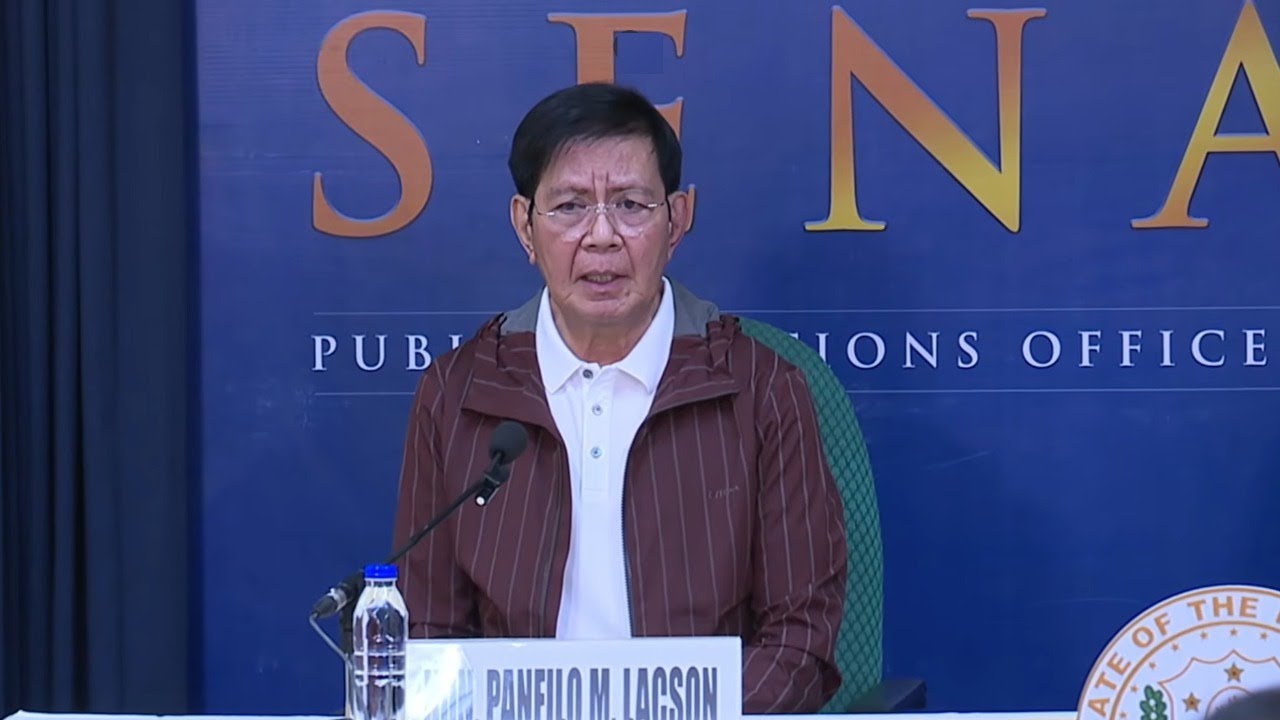 LIVE: Press Conference of Sen. Ping Lacson | November 4, 2025