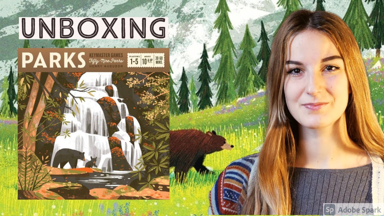 Unboxing Parks - gioco da tavolo - Italiano