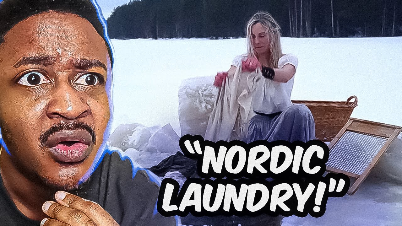 Is this How Nordic people do laundry?