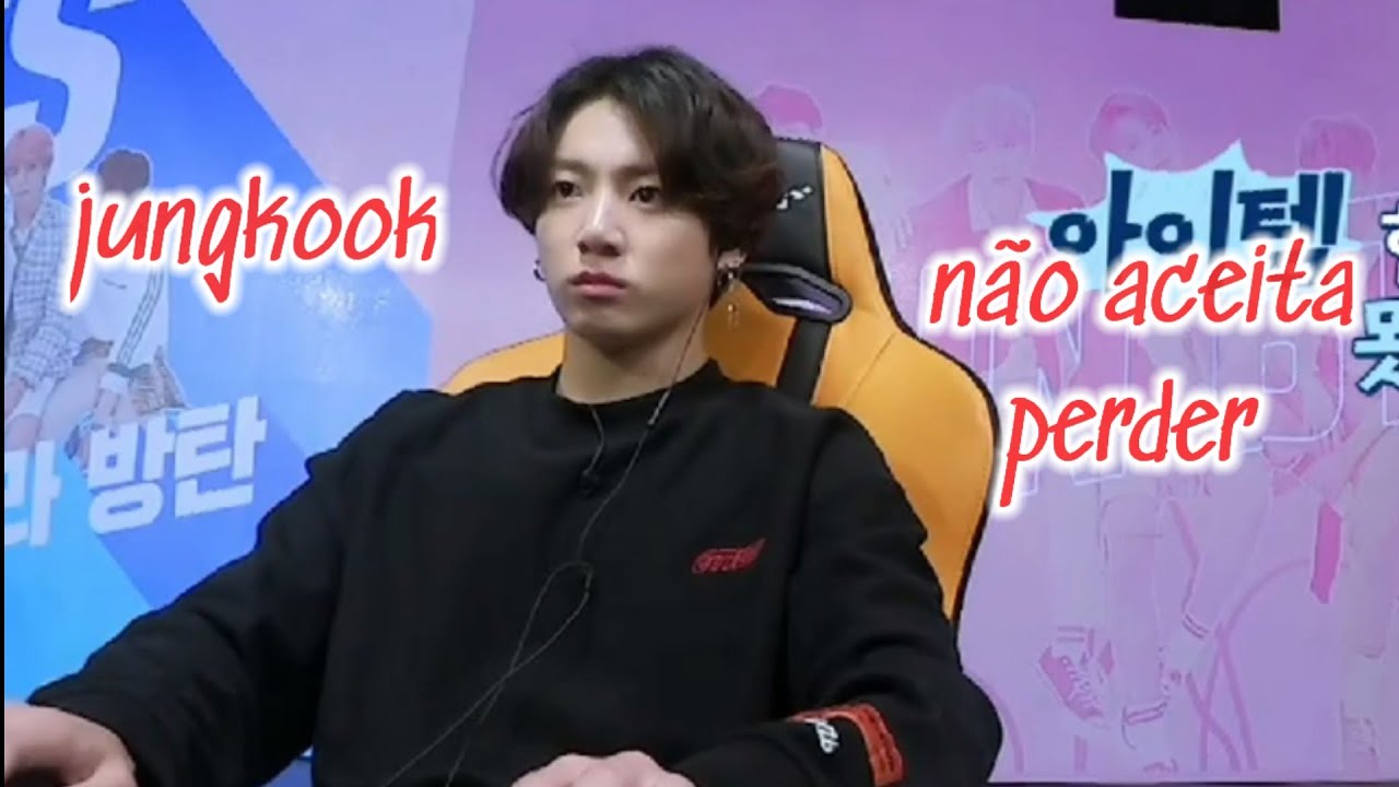 Jungkook odeia perder