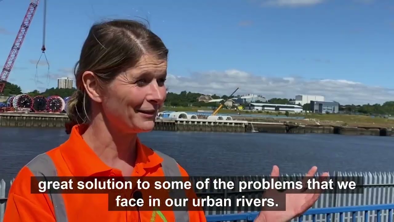 Newcastle Quayside floating ecosystem - the build
