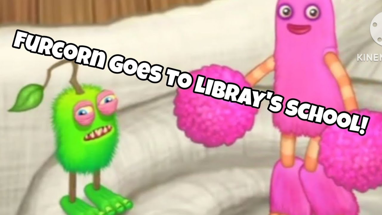 Furcorn goes to school's library! (msm story)
