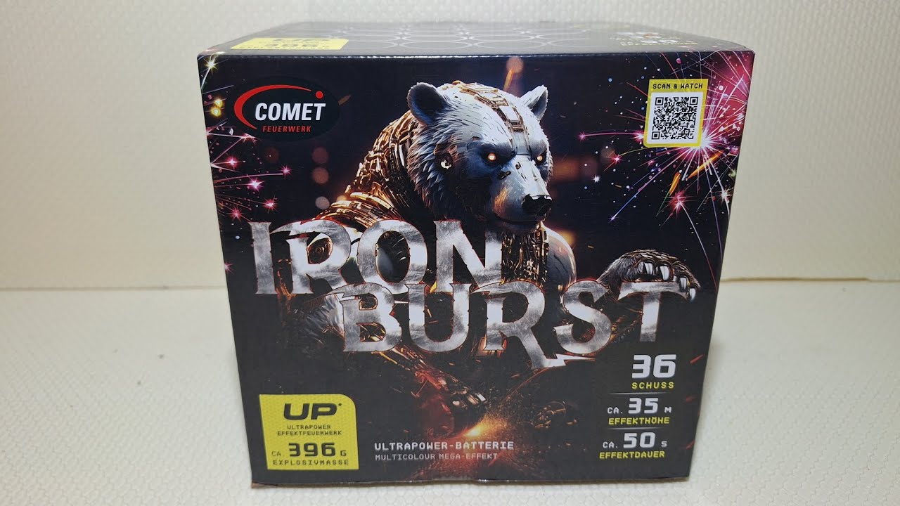 Unfassbar! Comet Iron Burst 😱✨️🤯💥🐻🎆 24,99€ 