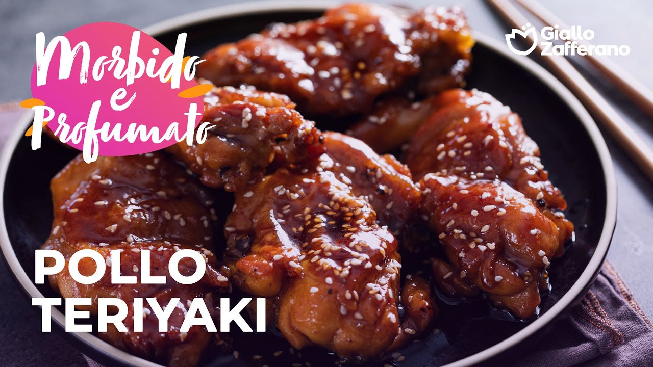 POLLO TERIYAKI - RICETTA PERFETTA😋✨